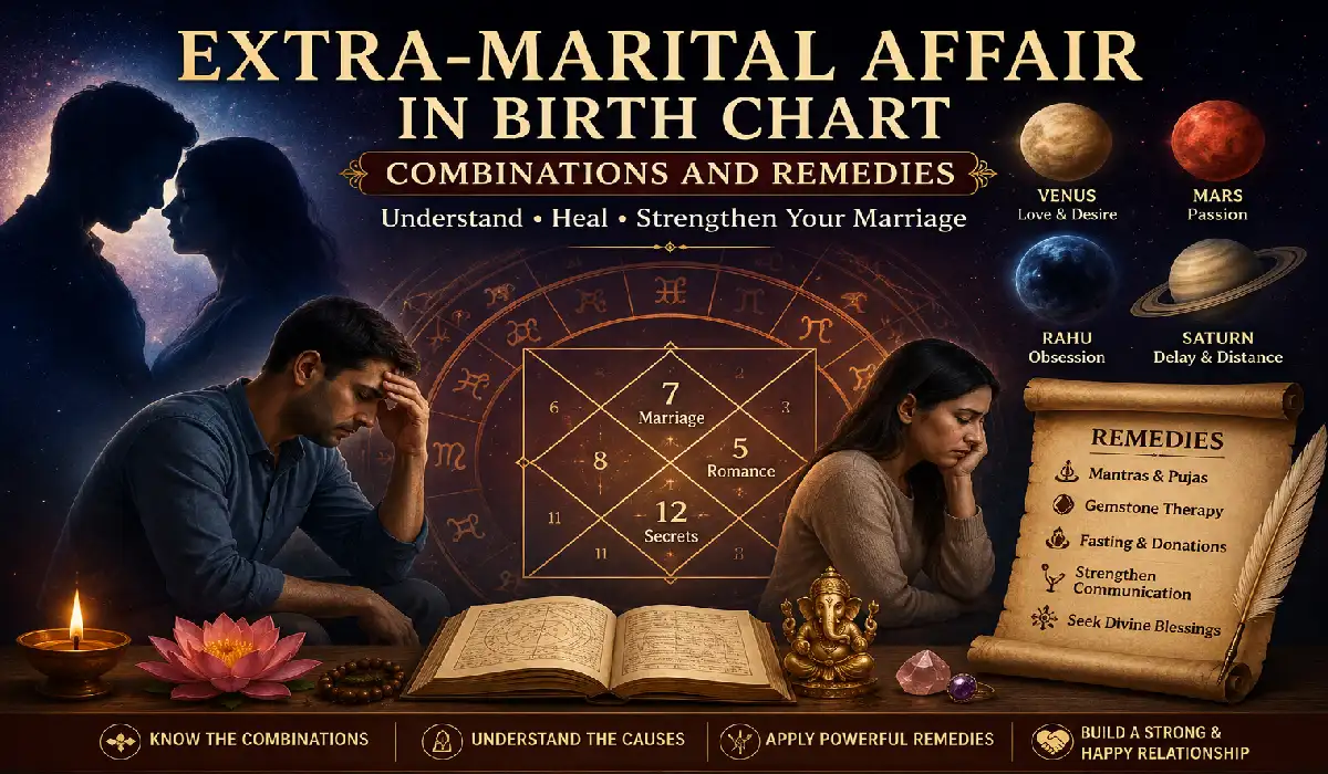 Extra-Marital Affair In Birth Chart