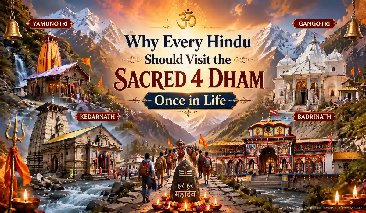 Why Every Hindu Should Visit the Sacred 4 Dham Once in Life
